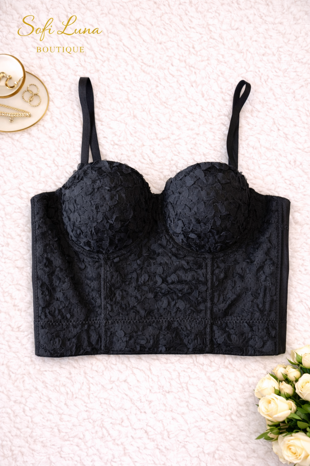 Aileen Ruffled Corset