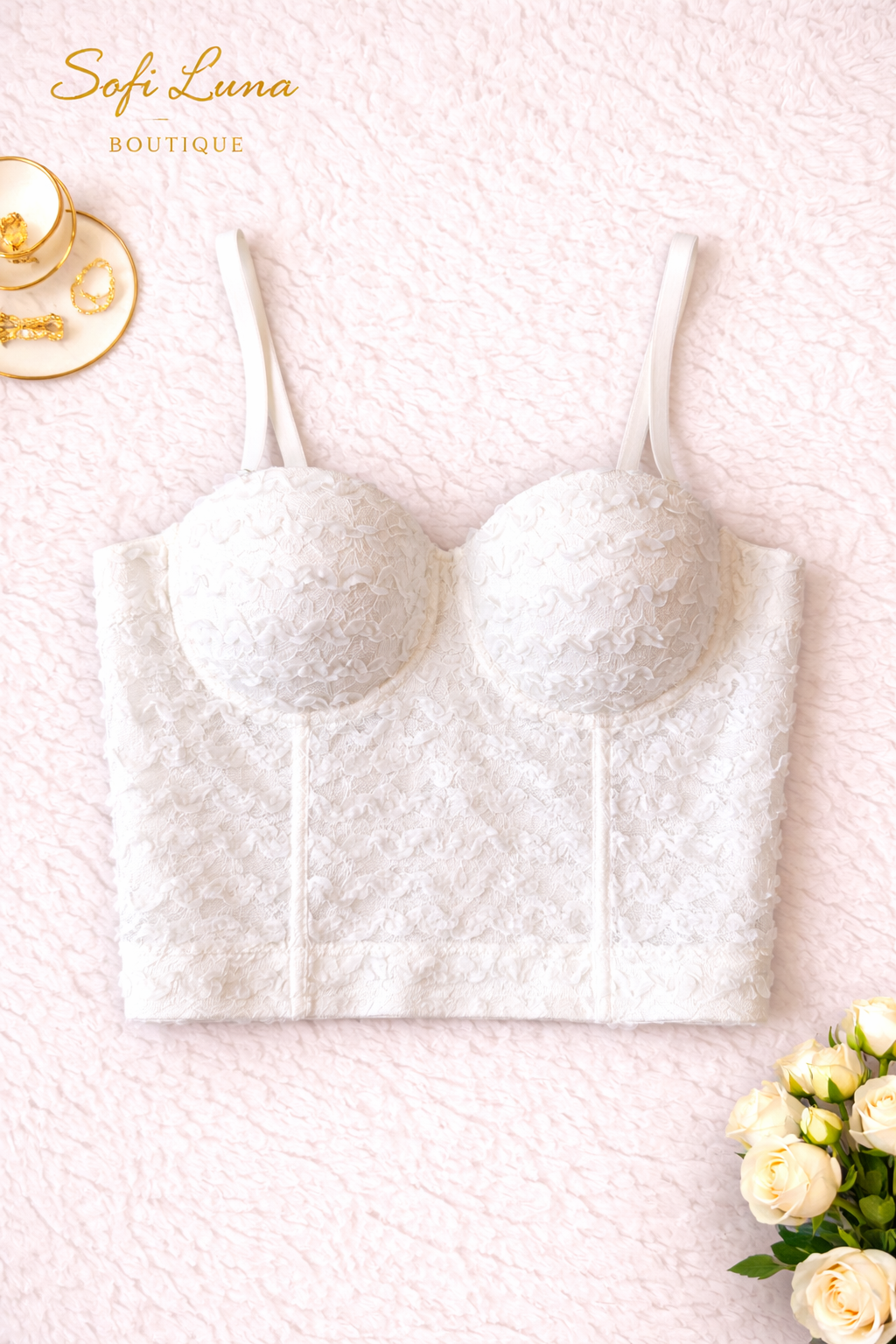 Aileen Ruffled Corset