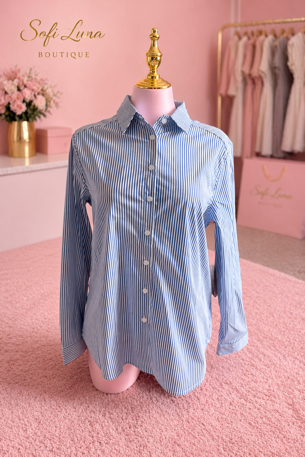 Bengal Striped Oversized Shirt