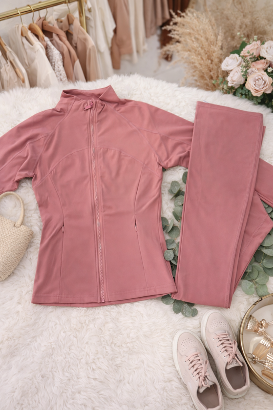 Define jacket w/ Flare legging Set