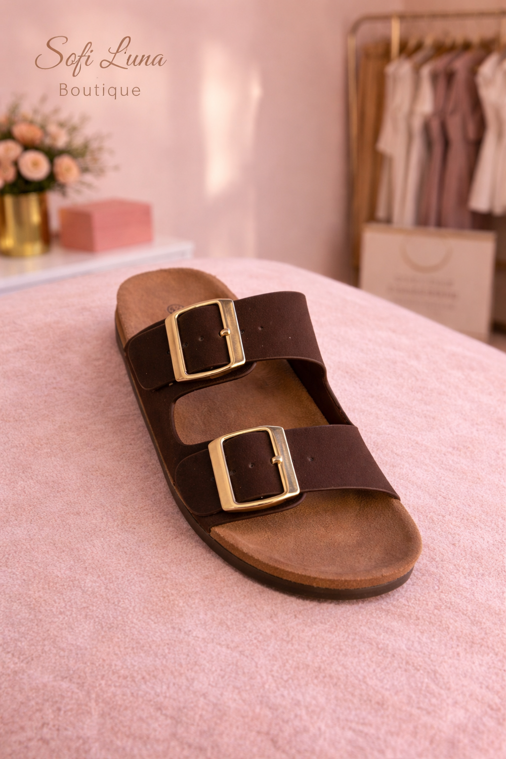Dark Brown Jete Sandals