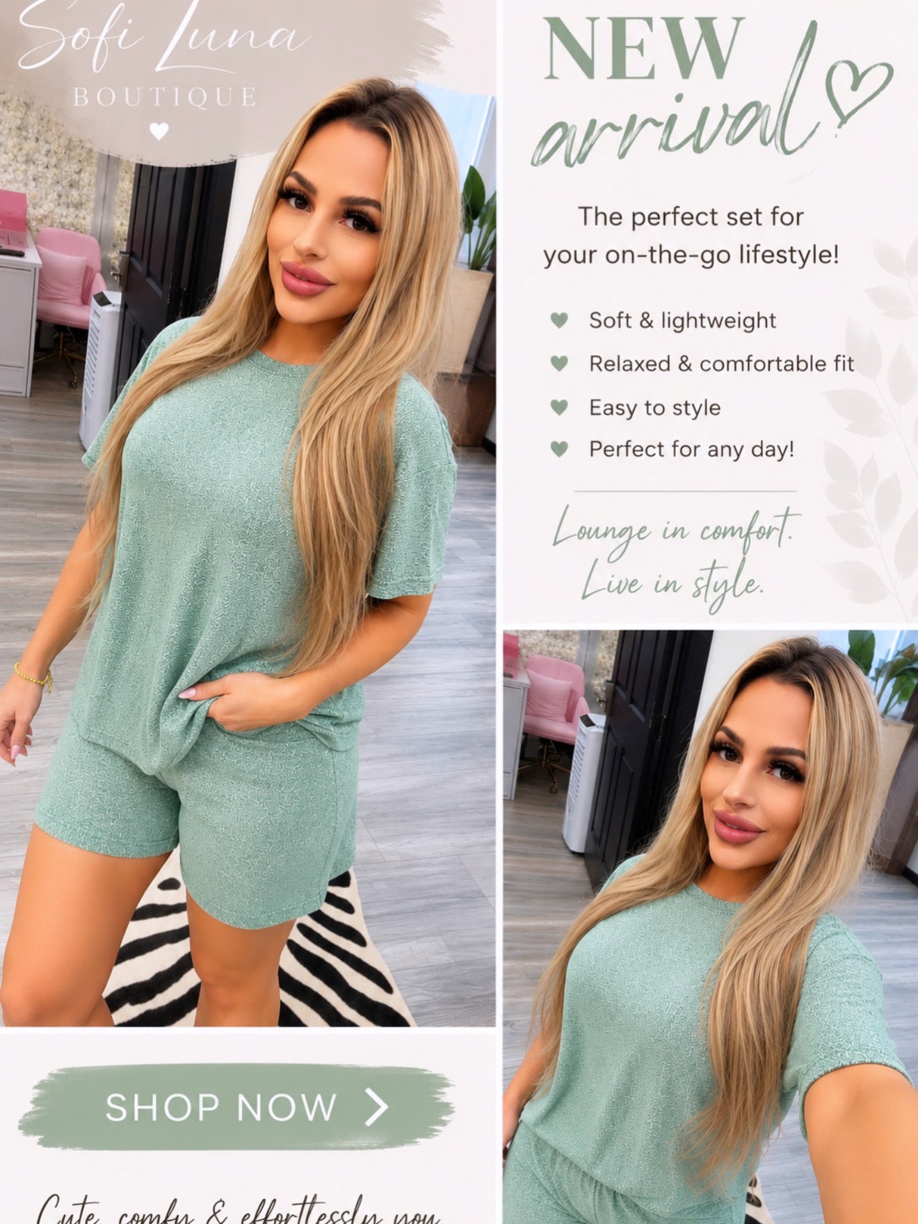 TEE & SHORT SET