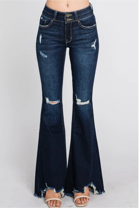 High Rise Flare Jeans